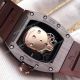 2017 Clone Richard Mille RM 052 Watch Rose Gold Chocolate Bezel Diamond skull  (4)_th.jpg